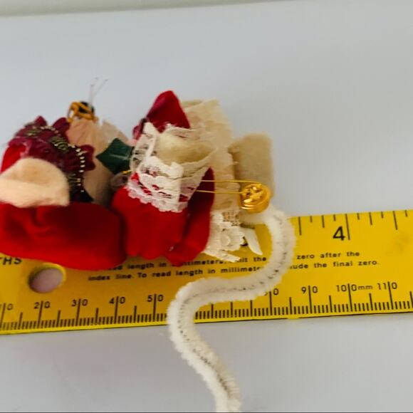 1990 Kurt Adler Mouse Ornament - Picture 8 of 9